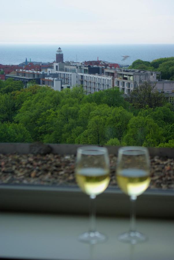 Apartament Z Widokiem Na Latarnie Appartement Kołobrzeg Buitenkant foto